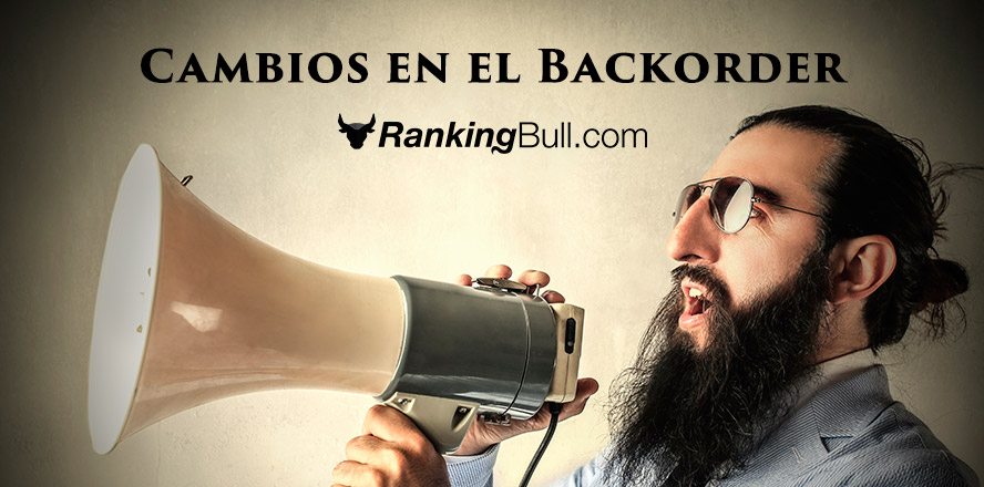 Cambios en el Backorder SEO